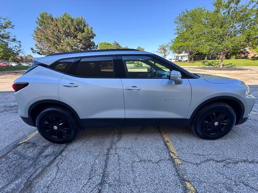 Silver 2021 Chevrolet Blazer 1LT