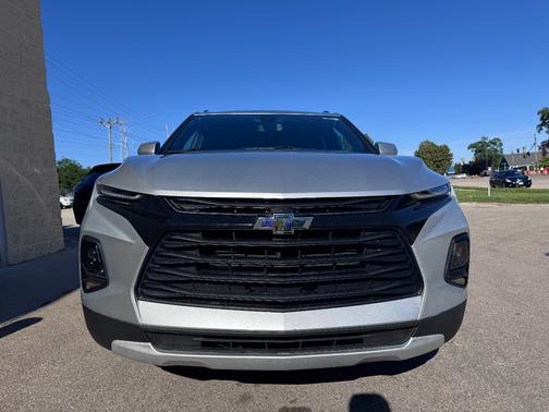 Silver 2021 Chevrolet Blazer 1LT