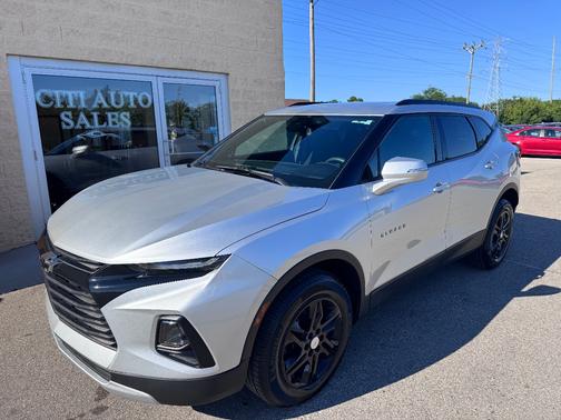 Silver 2021 Chevrolet Blazer 1LT