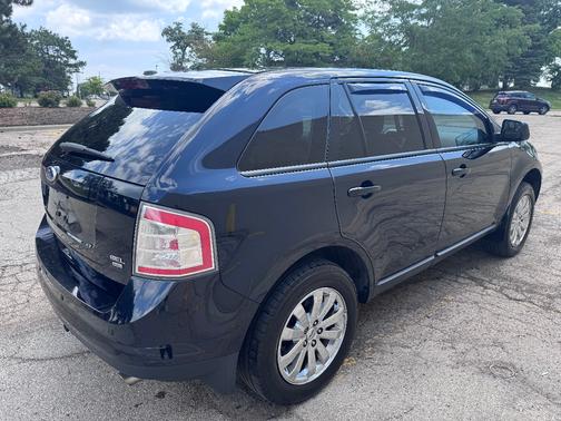 Blue 2010 Ford Edge SEL