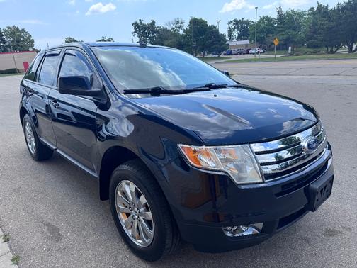 Blue 2010 Ford Edge SEL