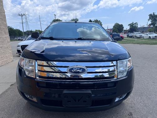 Blue 2010 Ford Edge SEL
