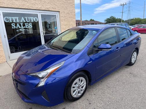 Blue 2016 Toyota Prius Two
