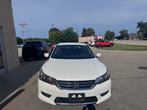White 2015 Honda Accord Sport