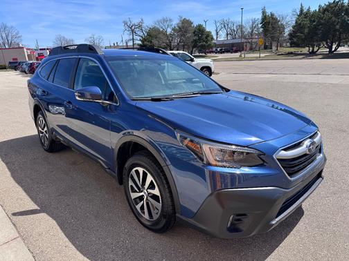 Blue 2021 Subaru Outback Premium