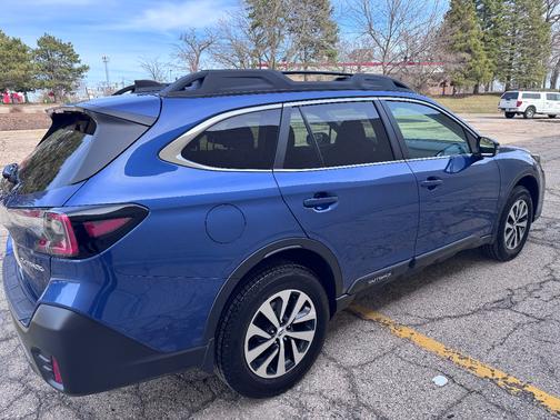 Blue 2021 Subaru Outback Premium