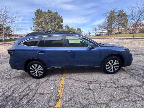 Blue 2021 Subaru Outback Premium
