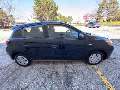 Black 2024 Mitsubishi Mirage ES