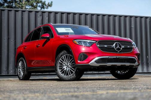 Red 2026 Mercedes-Benz GLC 300 4MATIC