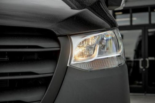 Obsidian Black Metallic 2026 Mercedes-Benz Sprinter 3500XD High Roof