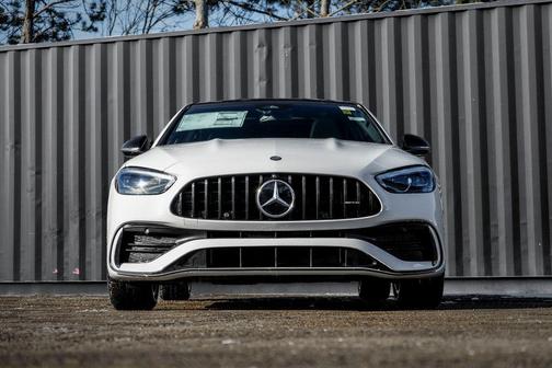 Polar White 2026 Mercedes-Benz AMG C 43 4MATIC