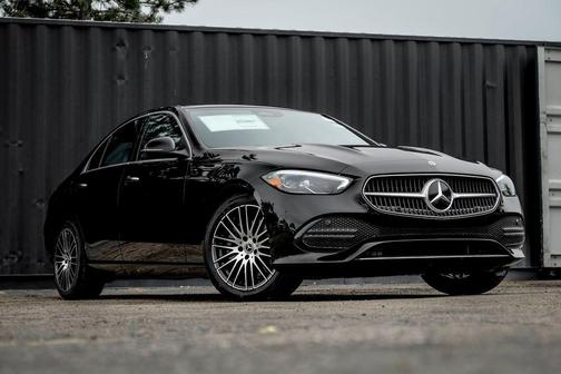 Black 2026 Mercedes-Benz C-Class C 300 4MATIC