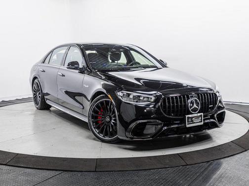 Black 2025 Mercedes-Benz AMG S 63 E 4MATIC