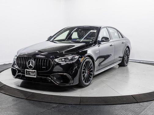 Black 2025 Mercedes-Benz AMG S 63 E 4MATIC