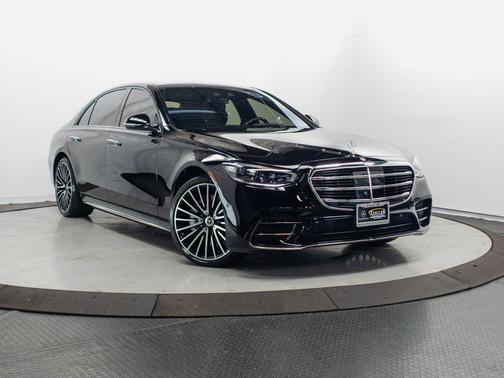 Black 2023 Mercedes-Benz S-Class 4MATIC