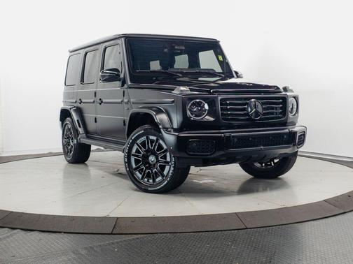 Obsidian Black Metallic 2025 Mercedes-Benz G-Class G 580