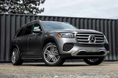 Gray 2026 Mercedes-Benz GLS 450 4MATIC
