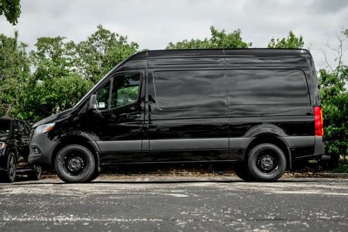 Black 2026 Mercedes-Benz Sprinter 2500