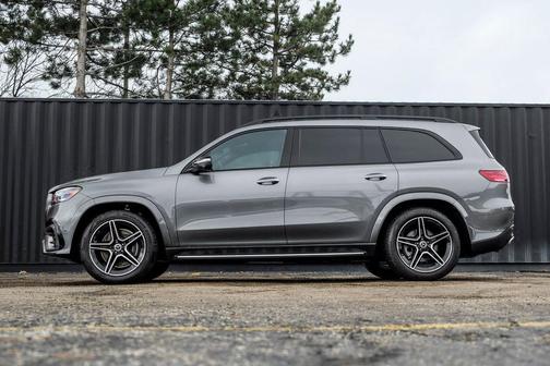 Gray 2026 Mercedes-Benz GLS 450 4MATIC