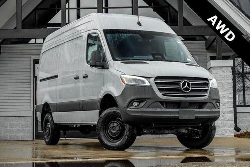 Silver Gray 2026 Mercedes-Benz Sprinter 2500 High Roof