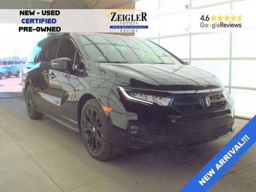 Crystal Black Pearl 2025 Honda Odyssey Sport-L