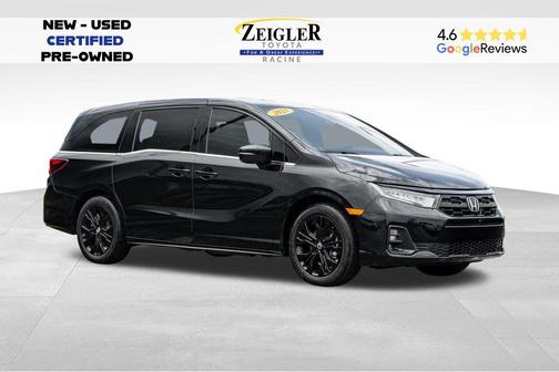 Crystal Black Pearl 2025 Honda Odyssey Sport-L
