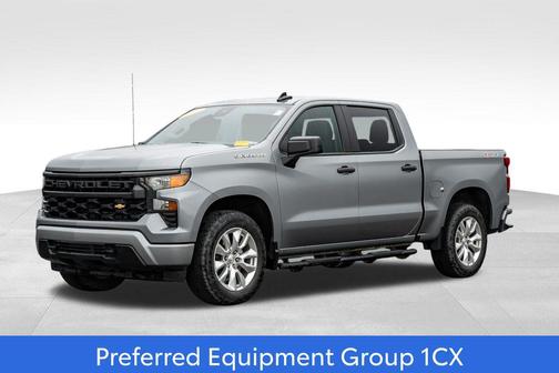 Sterling Gray Metallic 2023 Chevrolet Silverado 1500 Custom