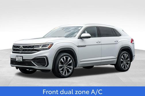 Opal White Pearl 2023 Volkswagen Atlas Cross Sport 3.6L V6 SEL Premium R-Line