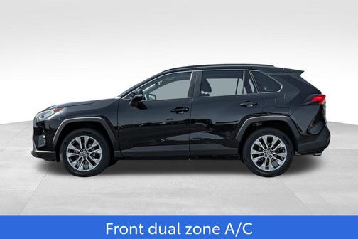 Midnight Black Metallic 2021 Toyota RAV4 XLE Premium