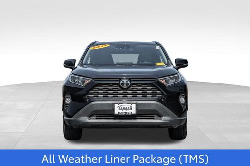 Midnight Black Metallic 2021 Toyota RAV4 XLE Premium