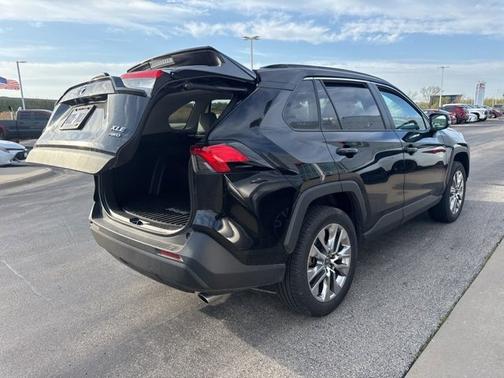 Midnight Black Metallic 2021 Toyota RAV4 XLE Premium