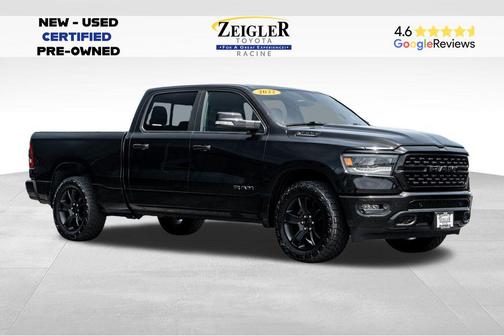 Diamond Black Crystal Pearlcoat 2022 RAM 1500 Big Horn/Lone Star