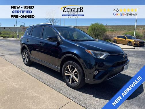 Galactic Aqua Mica 2017 Toyota RAV4 XLE