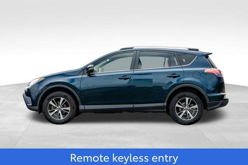 Galactic Aqua Mica 2017 Toyota RAV4 XLE