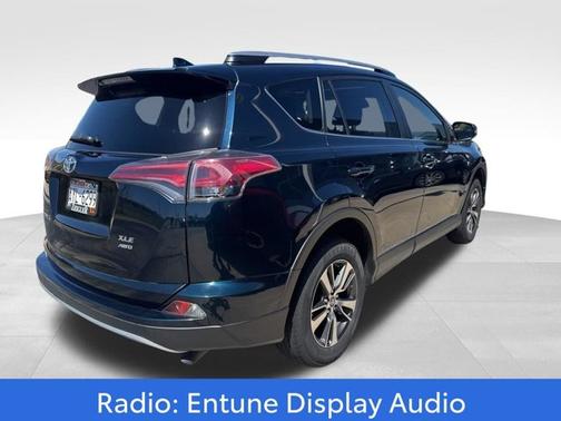 Galactic Aqua Mica 2017 Toyota RAV4 XLE