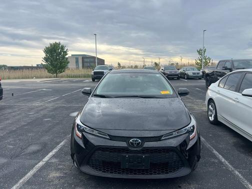 Black Sand Pearl 2021 Toyota Corolla LE