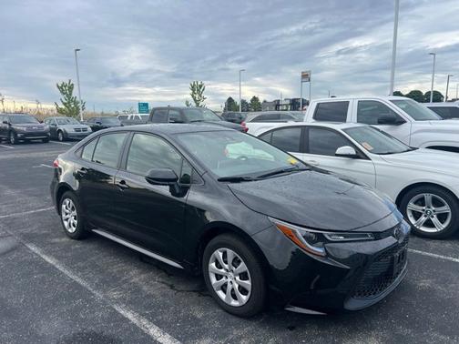 Black Sand Pearl 2021 Toyota Corolla LE