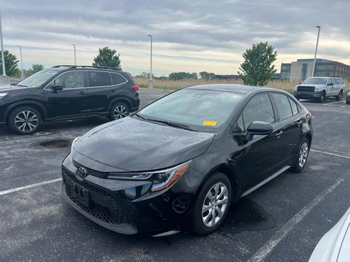 Black Sand Pearl 2021 Toyota Corolla LE