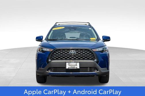 Blue Crush Metallic 2023 Toyota Corolla Cross LE