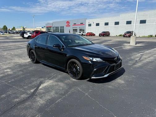 Midnight Black Metallic 2023 Toyota Camry XSE