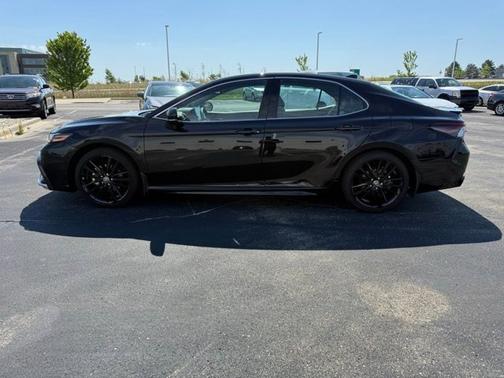 Midnight Black Metallic 2023 Toyota Camry XSE