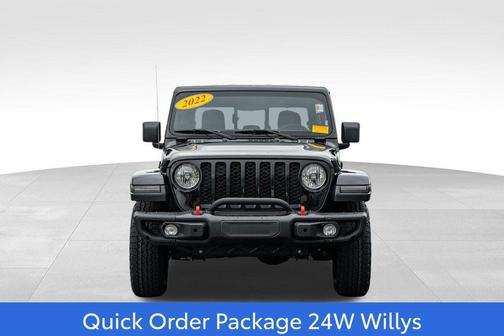 Black Clearcoat 2022 Jeep Gladiator Willys 4x4