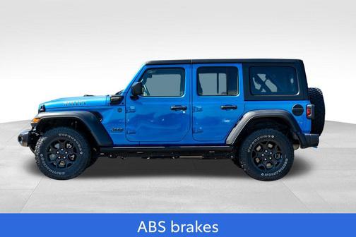 Hydro Blue Pearlcoat 2023 Jeep Wrangler 4xe Willys