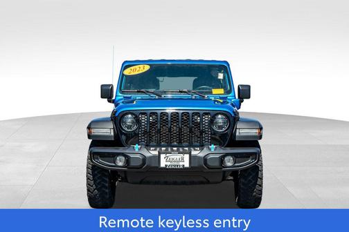 Hydro Blue Pearlcoat 2023 Jeep Wrangler 4xe Willys