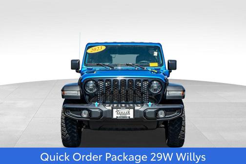 Hydro Blue Pearlcoat 2023 Jeep Wrangler 4xe Base