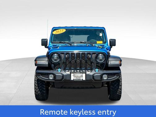 Hydro Blue Pearlcoat 2023 Jeep Wrangler 4xe Willys