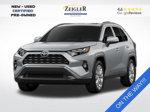 Silver Sky Metallic 2025 Toyota RAV4 XLE Premium