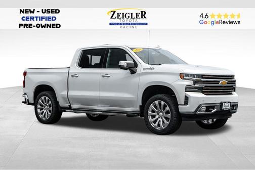 Iridescent Pearl Tricoat 2020 Chevrolet Silverado 1500 High Country