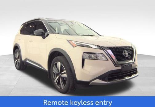 Pearl White Tricoat 2023 Nissan Rogue Platinum