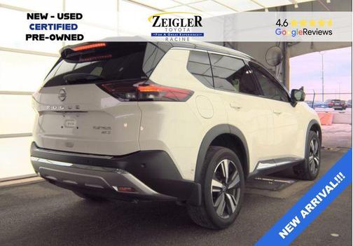 Pearl White Tricoat 2023 Nissan Rogue Platinum